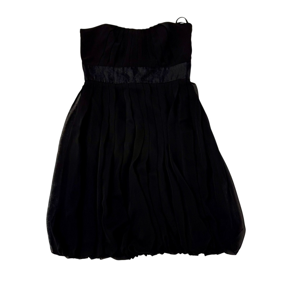 whbm black dress WHBM AURA Short-Sleeve Sculpting Sheath Dress